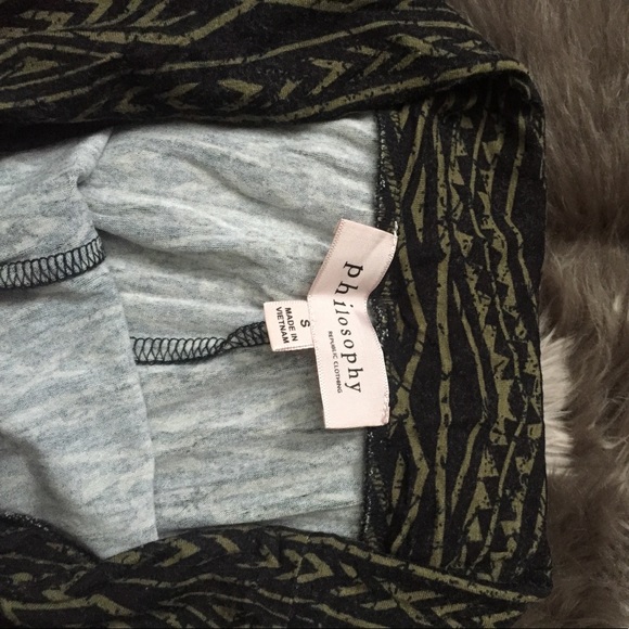 Philosophy Aztec print stretch pants - Picture 4 of 4